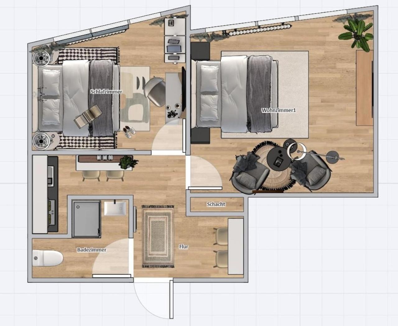 Apartment Modernes *