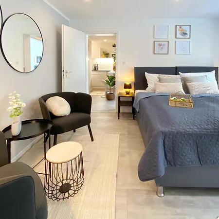 Modernes City Apartment Augsburg Eksteriør billede