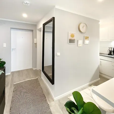 Modernes City Apartment Augsburg Eksteriør billede