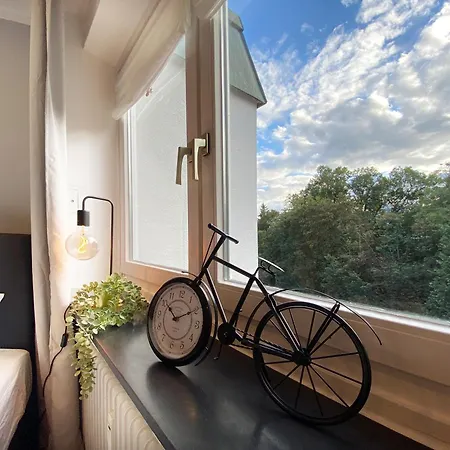 Modernes City Apartment Augsburg Eksteriør billede