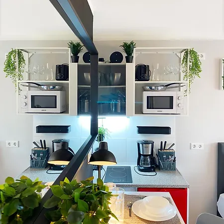 Modernes City Apartment Augsburg Eksteriør billede
