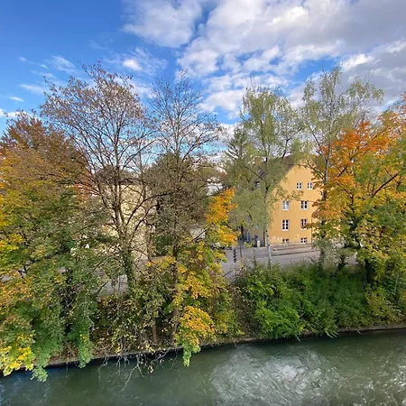 Modernes City Apartment Augsburg Eksteriør billede